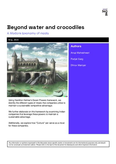 “Beyond water and crocodiles: A modern taxonomy of moats”