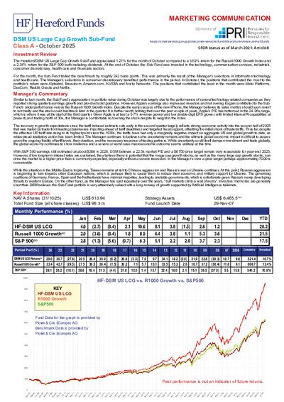 DSM A factsheet October 2025