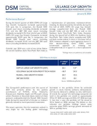 DSM Q4 2024 Investment_Letter