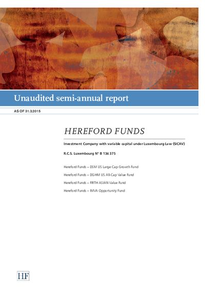 Semi Annual Report 2015