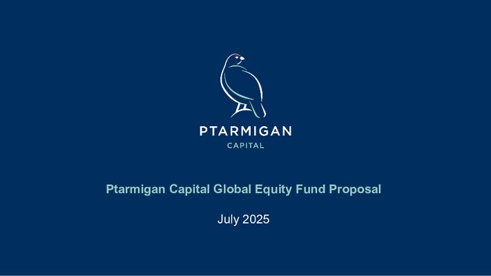 Ptarmigan Global Equity Fund introduction