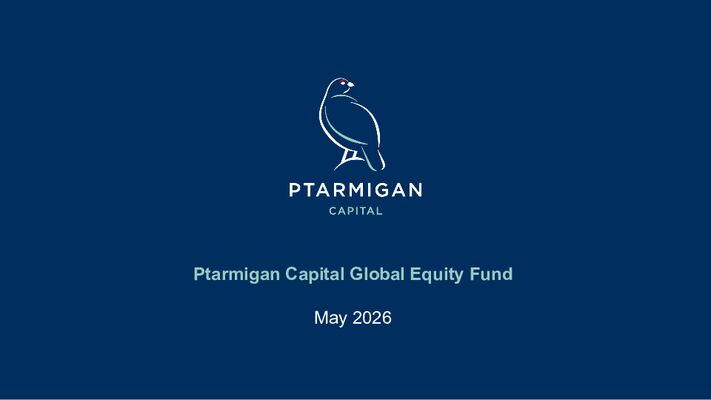 Ptarmigan update May 2026