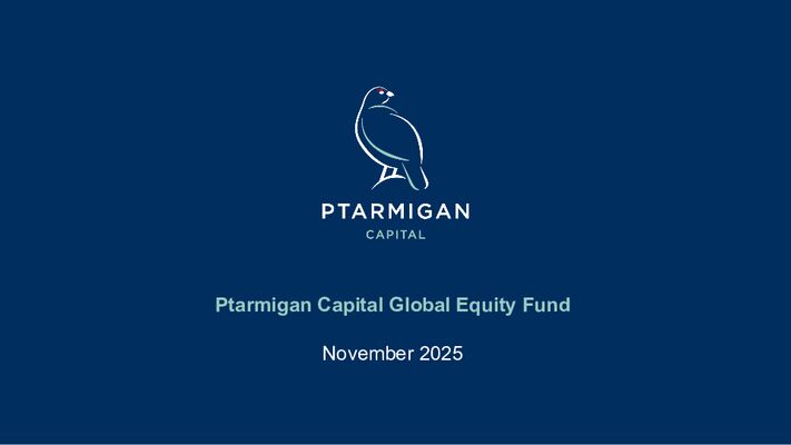 Ptarmigan webinar slides November 2025
