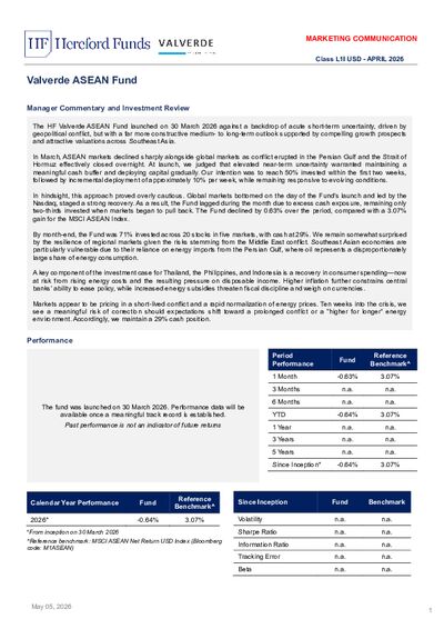 Valverde factsheet April 2026