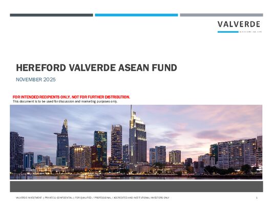 Valverde updated November 2025